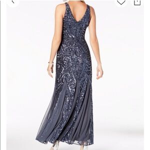 NightWay Sequin Plus Maxi Dress